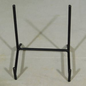 Easel Display Stand Medium Size Iron Black Color image 7