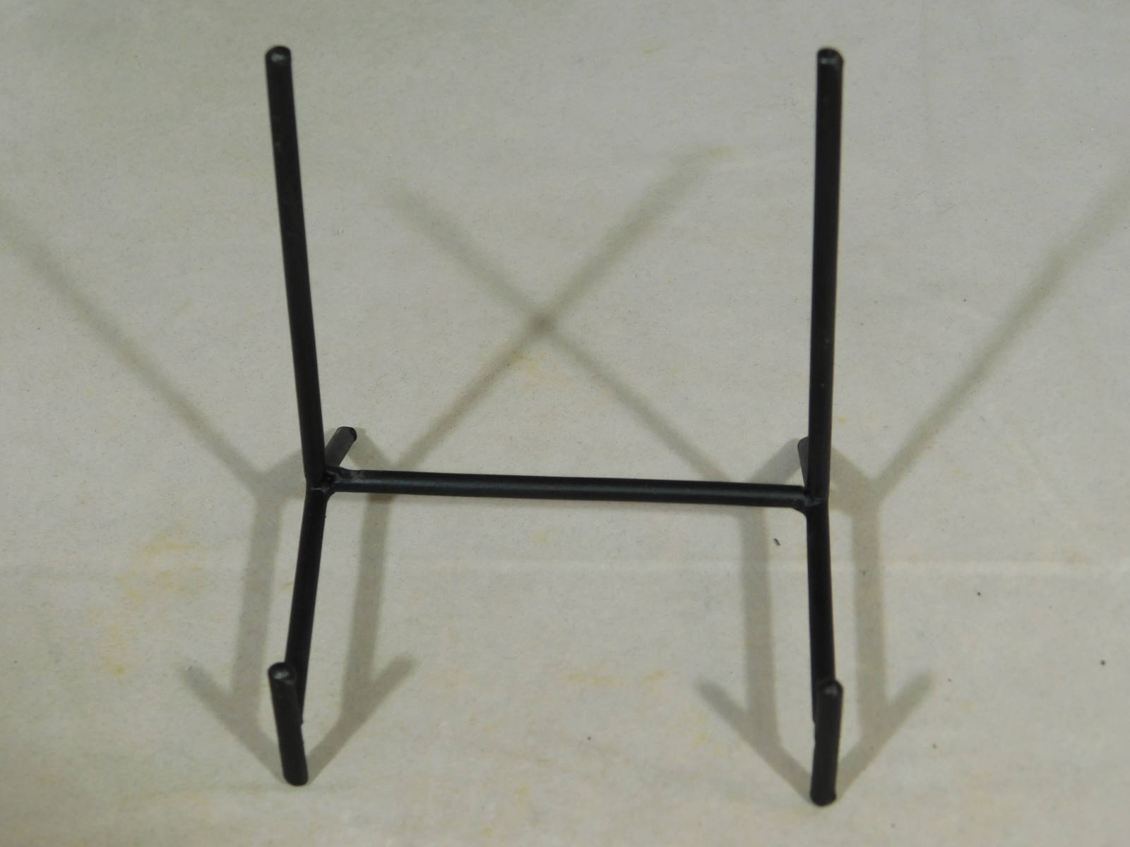 YKKJ 2 Pezzi 4 Inch Espositore Classico Cavalletto In Ferro ,Ner