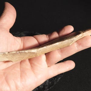 ¡Enorme! ¡Raro! Artefacto de piedra unifacial de Tenerife de cuatro mil años de antigüedad, Mali, 114 g