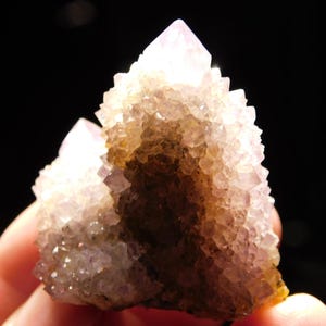 SPIRIT Quartz or CACTUS Quartz Ametrine Amethyst Crystal Cluster Africa 3.33