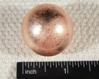 Kleinere Massive KUPFERKUGEL aus Michigan 120gr