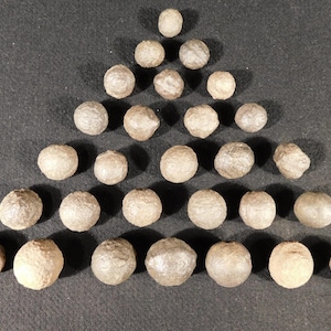 GIANT Lot of TWENTY EIGHT Moqui Marble s or Shaman Stones 100% Natural Utah 251gr