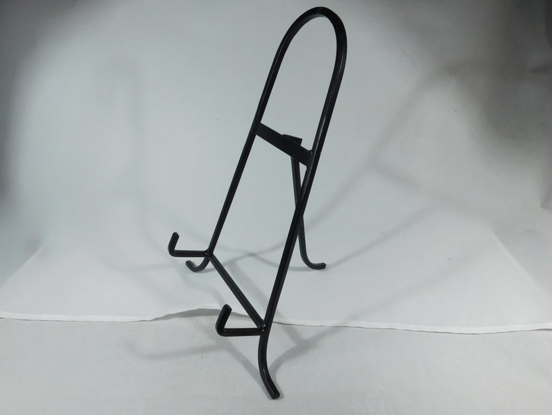 Large Black Metal Easel Display Stand Etsy UK