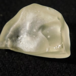 Cristobalite Inclusions! Semi Translucent Libyan Desert Glass From Egypt 8.9gr