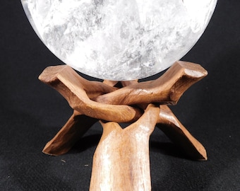 Solid WOOD Folding Handmade Display or SPHERE Stand