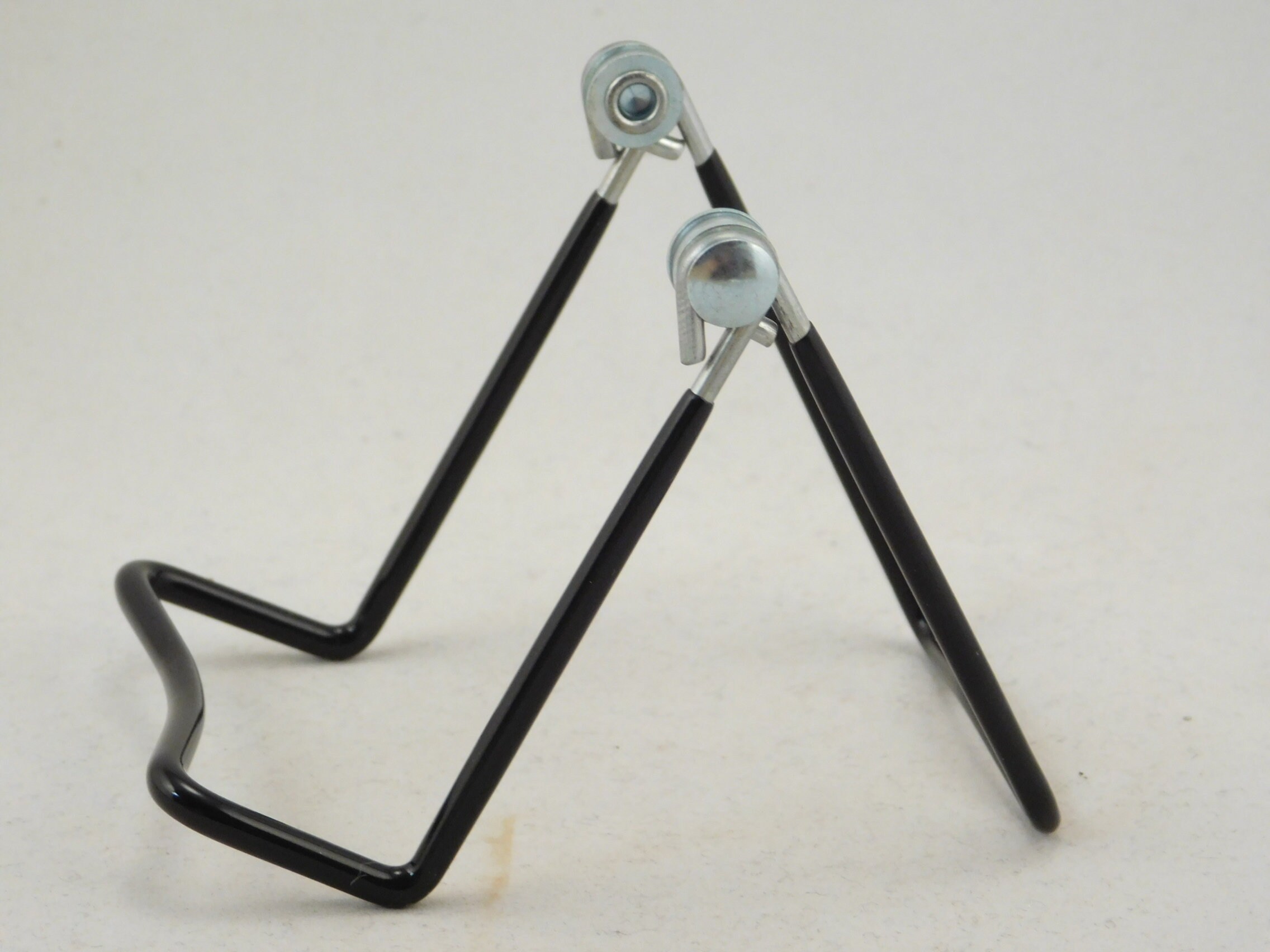 Small Adjustable Display Stand or Easel Stand Black Vinyl - Etsy