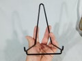 Easel Display Stand Large Sized Black Metal
