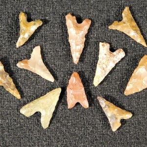 Grote partij van TIEN! Little Ancient Tidikelt Pijltjes of Bird Points 2,88
