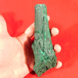 BIG! Healed Malachite CAVE STALACTITE or Stalagmite Cluster The Congo 472gr