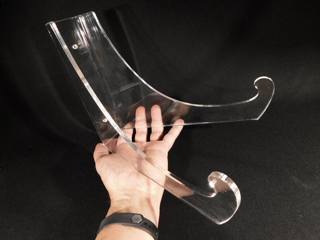 Easel Display Stand Lucite X LARGE Size Wall Mountable Etsy