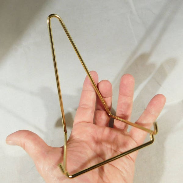 Easel Display Stand Large Sized Gold Color