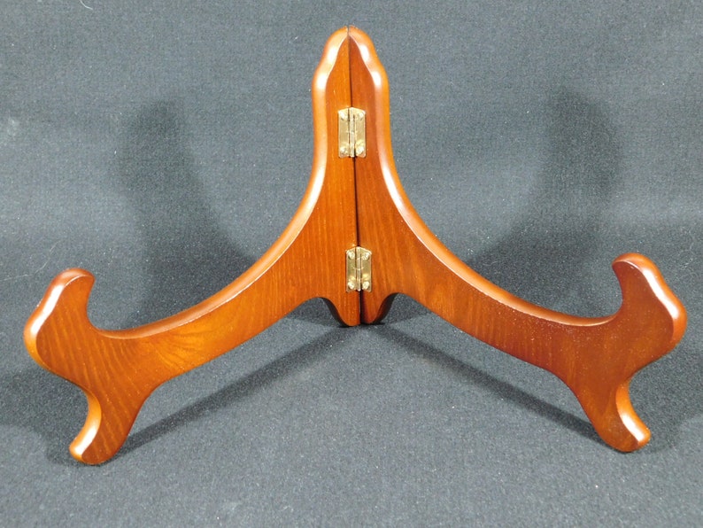 A Large Solid WOOD Folding Easel Display Stand for Big Bowls Etsy UK