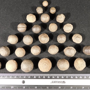 GIANT Lot of TWENTY EIGHT Moqui Marble s or Shaman Stones 100% Natural Utah 277gr