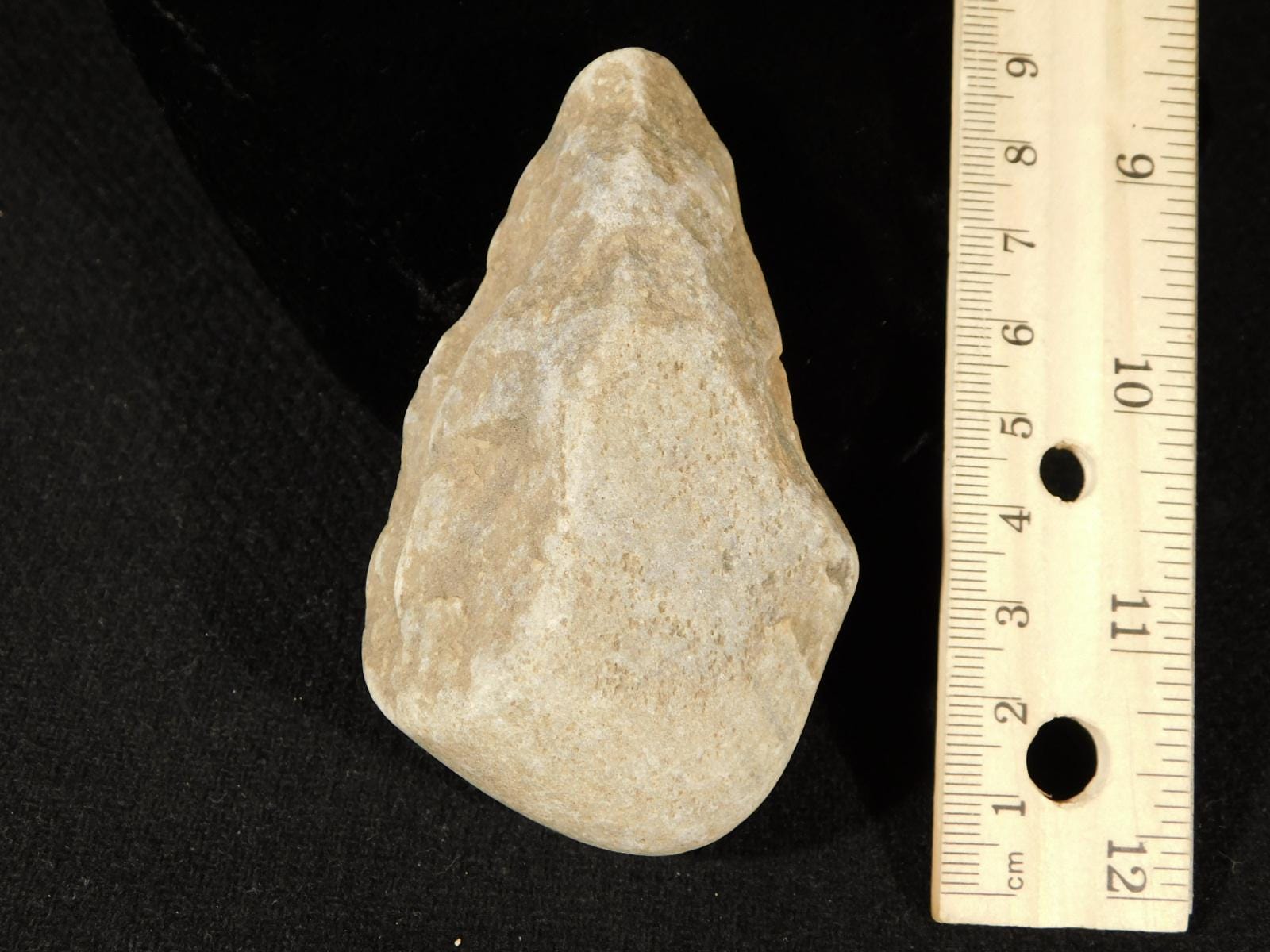 石器　石斧　M38-1 290万年から170万年前の旧石器時代オルドワン石切り石 アルジェリア