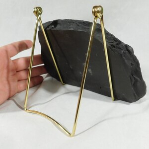 Easel Display Stand Large Size Gold Color Adjustable Folding image 2