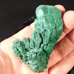 Malachite CAVE STALACTITE or Stalagmite Cluster From The Congo 115gr