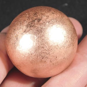Größer! Super Schwere SOLID COPPER kugel aus Michigan 284gr