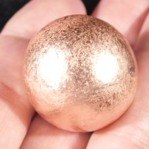 Small Solid COPPER SPHERE From Michigan 117gr