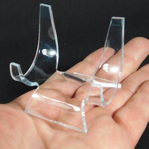 Easel Display Stand Small Size Clear Lucite