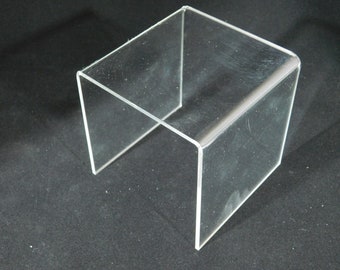 Displaystandaard Type verhoging Groot hoog formaat Helder Lucite