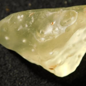 Cristobalite Inclusions! Semi Translucent Libyan Desert Glass From Egypt 14.7gr