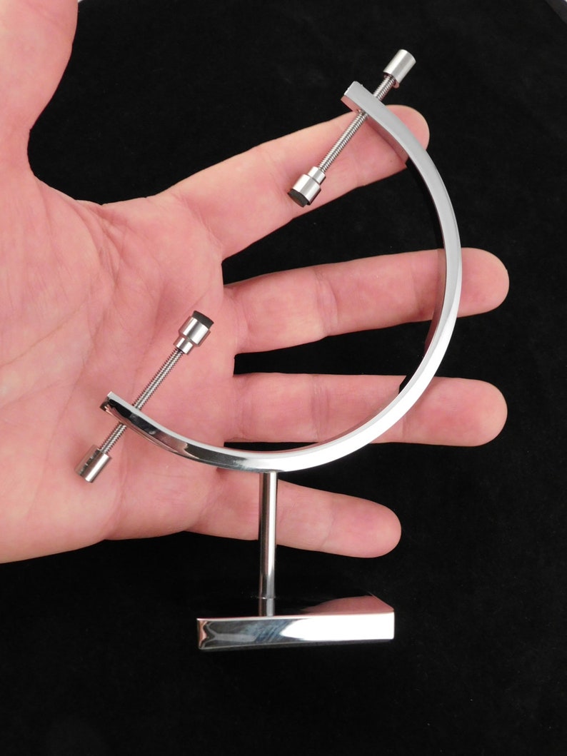 One Quality LARGE Sized Chrome CALIPER Display Stand for Etsy