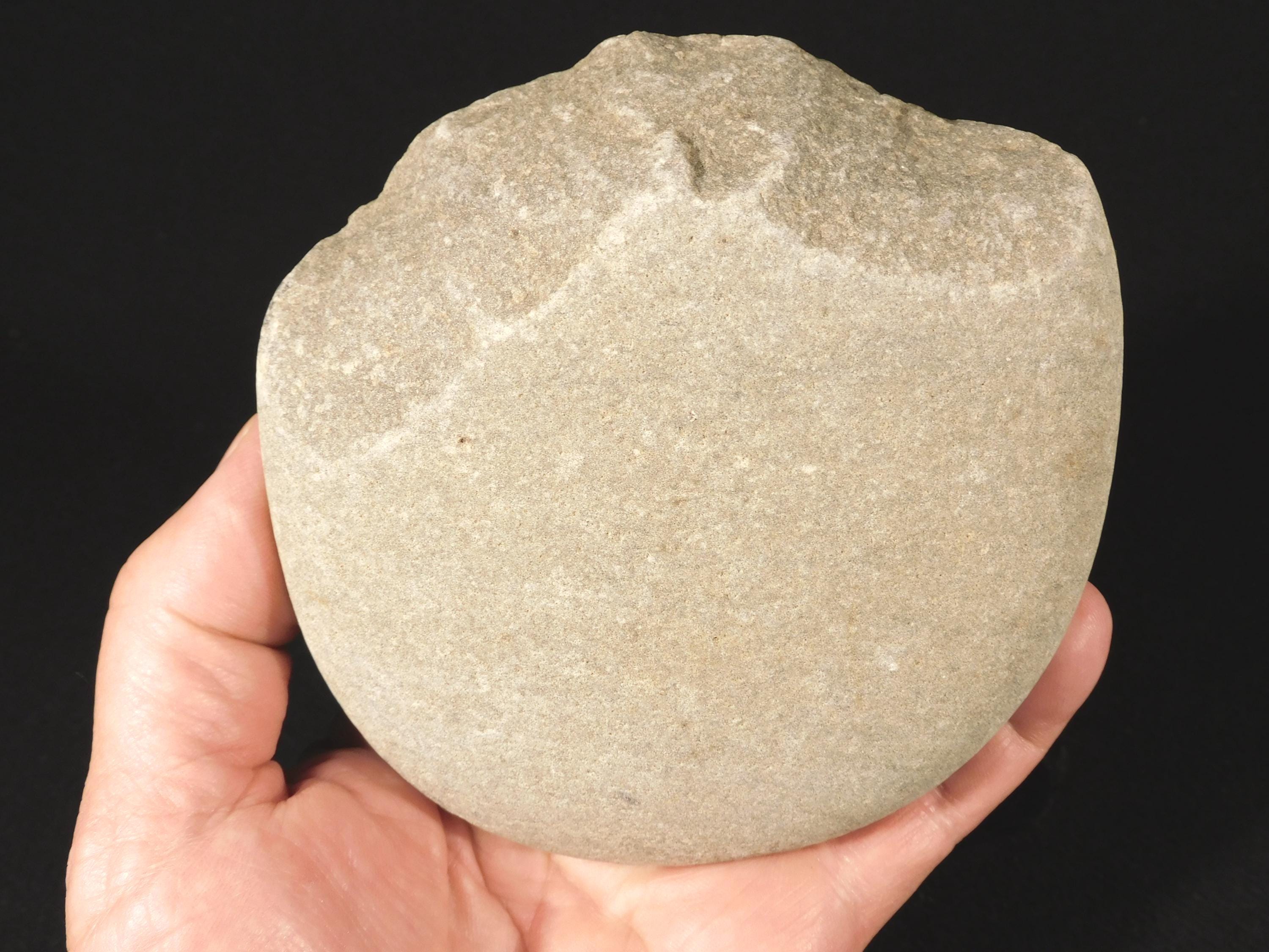 アシュリアン　ハンドアックス　約15.5センチ　サハラ砂漠　握り斧　石器　原人 Acheulean hand axe - Etsy 日本