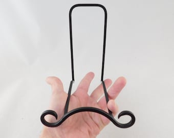Large Black Metal Easel Display Stand