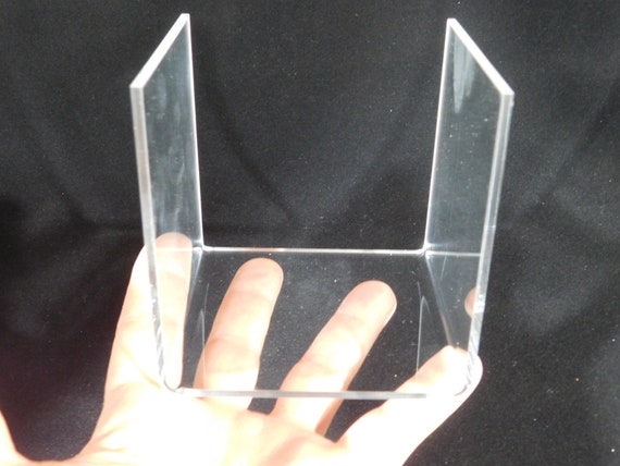 A Small LUCITE Riser Display Stand for Crystals Fossils Minerals and More!