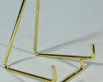 Easel Display Stand Small Size Gold Color