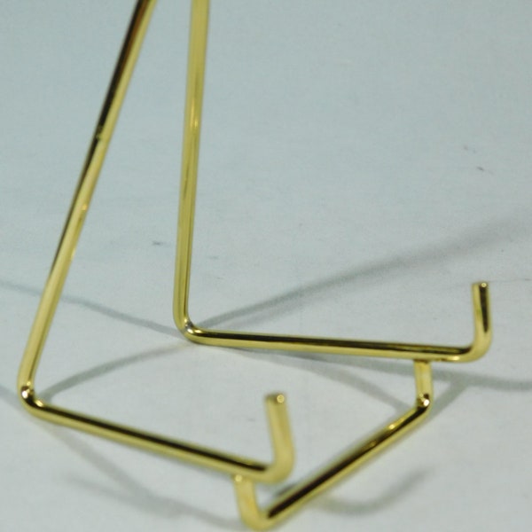 Easel Display Stand Small Size Gold Color