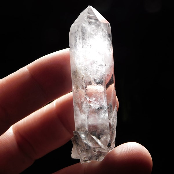 Black Phantom TIBETAN Quartz Crystal 100% Natural Tibet 31.6gr