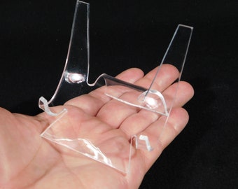 Ezel displaystandaard middelgroot transparant LUCITE