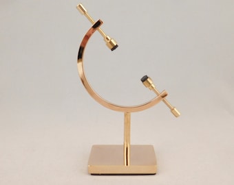 CALIPER Display Stand SMALL Size Brass/Gold Color
