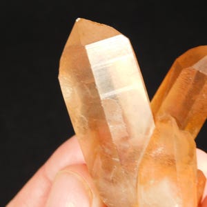 TWO Nice! GOLDEN Healer Quartz Crystal Clusters 100% Natural From Brazil 125gr