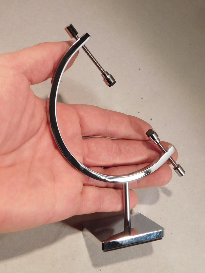 One Quality LARGE Sized Chrome CALIPER Display Stand for Etsy