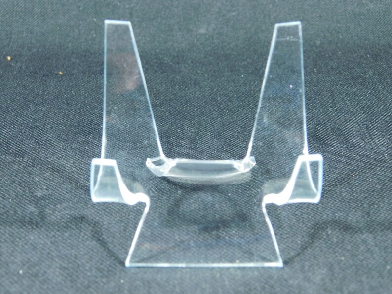 A Small LUCITE Easel Display Stand for Small Fossils Etsy