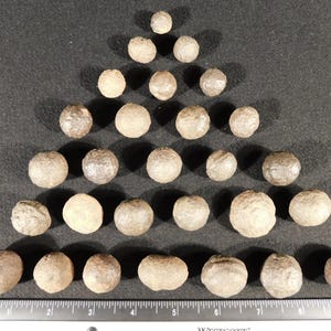 GIANT Lot of TWENTY EIGHT Moqui Marble s or Shaman Stones 100% Natural Utah 295gr