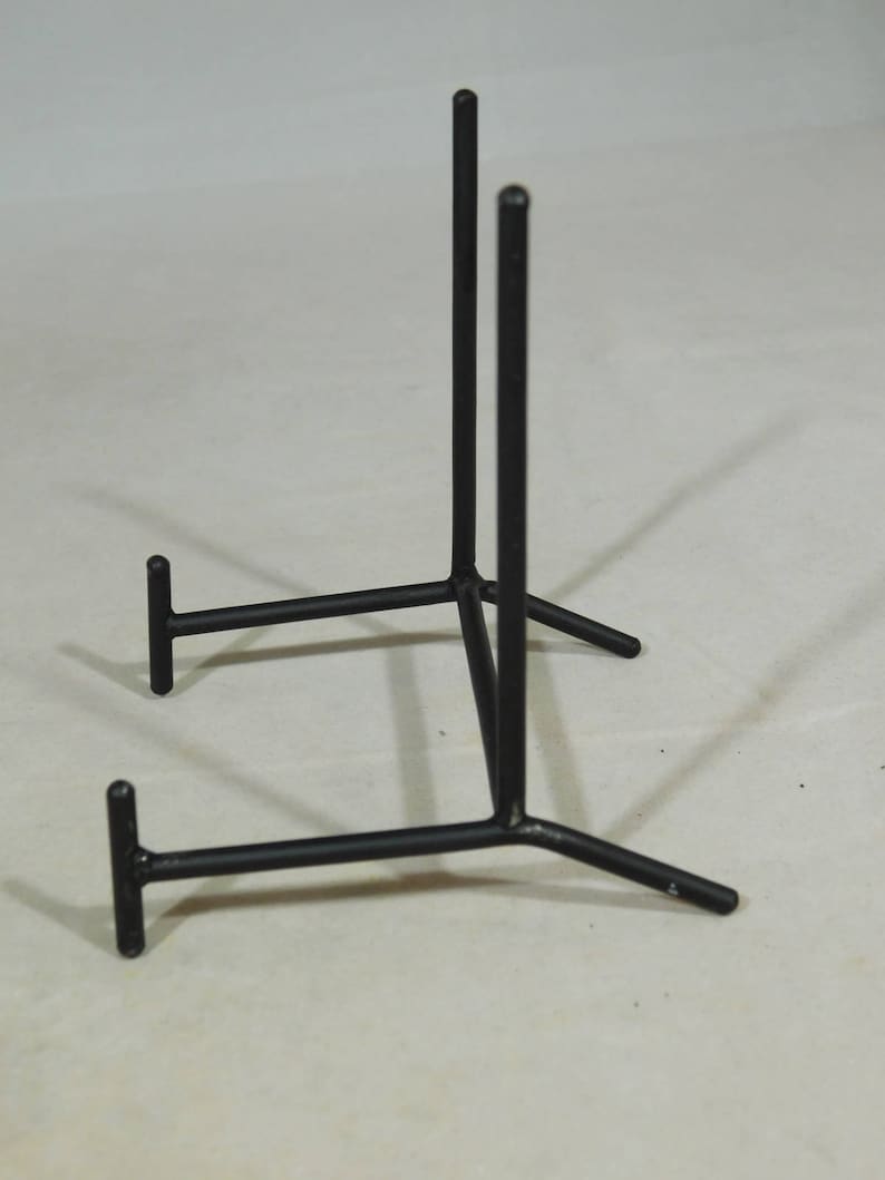 Easel Display Stand Medium Size Iron Black Color image 5