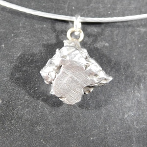 Campo del Cielo METEORITE Necklace ...a Falling Star! Argentina 5.23