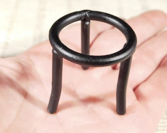 Kugel-Aufsteller Kleine Größe Schwarzes Eisen