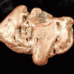 Heavy Solid COPPER Nugget or Native Copper Float 100% Natural Michigan 195gr