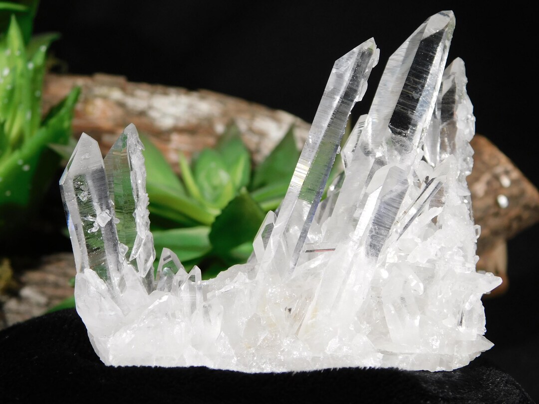 Translucent Quartz Rocks Wow! Super TRANSLUCENT Quartz Crystal Cluster Collier Creek ARKANSAS ...