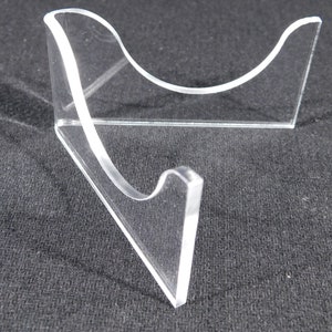Easel Display Stand Medium Size Clear Lucite