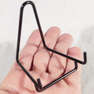 Easel Display Stand Small Size Black Color Metal