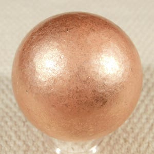 BIG! Super Heavy Solid COPPER SPHERE From Michigan 568gr
