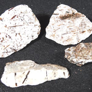 LOT of FOUR! 100% Natural Astrophyllite Crystal Clusters Russia 43.5gr