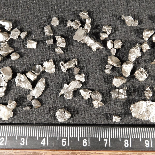 Huge! Lot of Little Campo Del Cielo Meteorites 100% Authentic 20.45gr