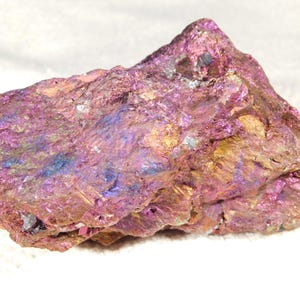 Big! Bright IRIDESCENT Peacock Copper Chalcopyrite or Peacock Ore Mexico 440gr