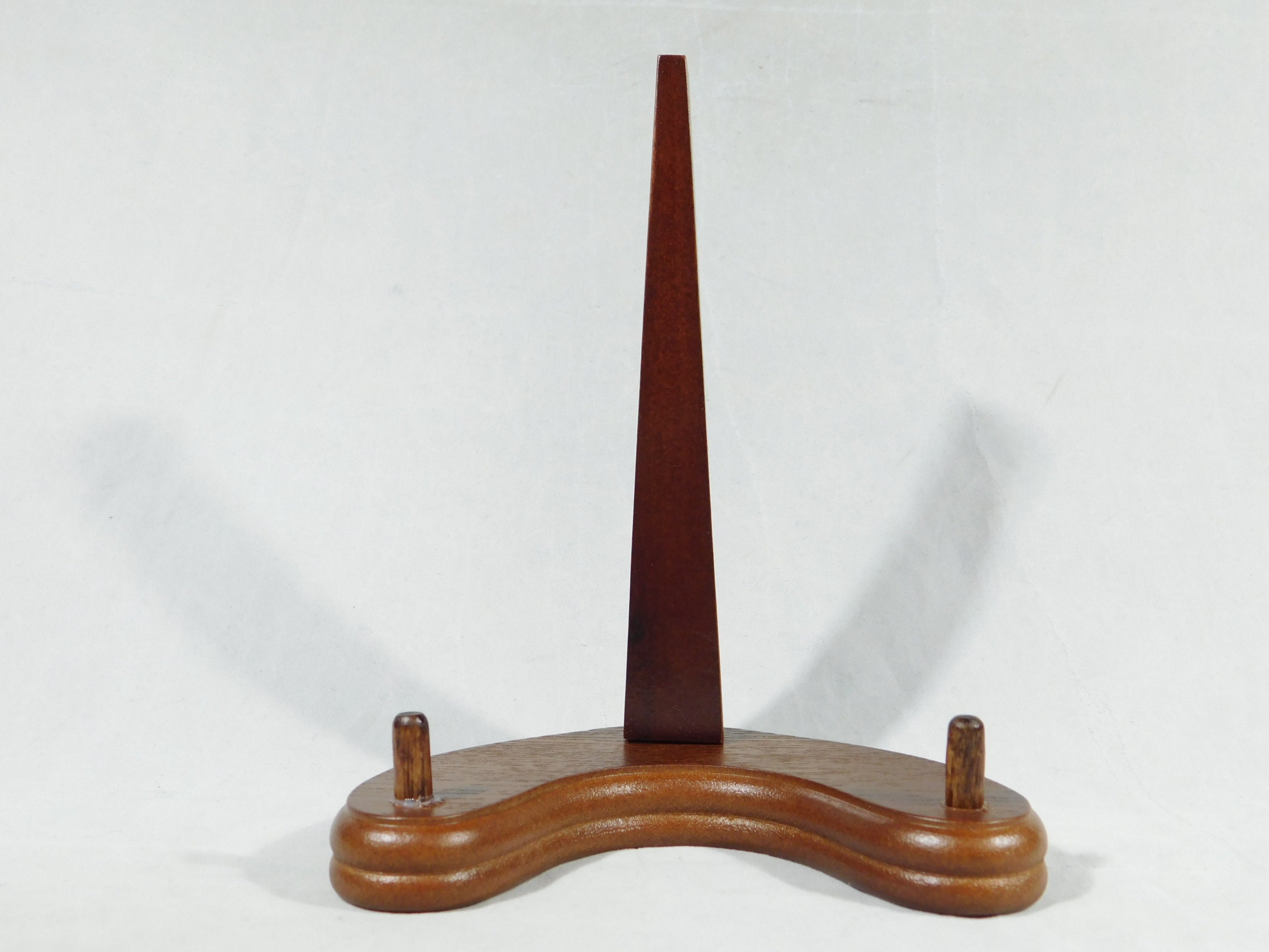 Vintage Wooden Stand Small Plate Stand Wooden Picture Stand 
